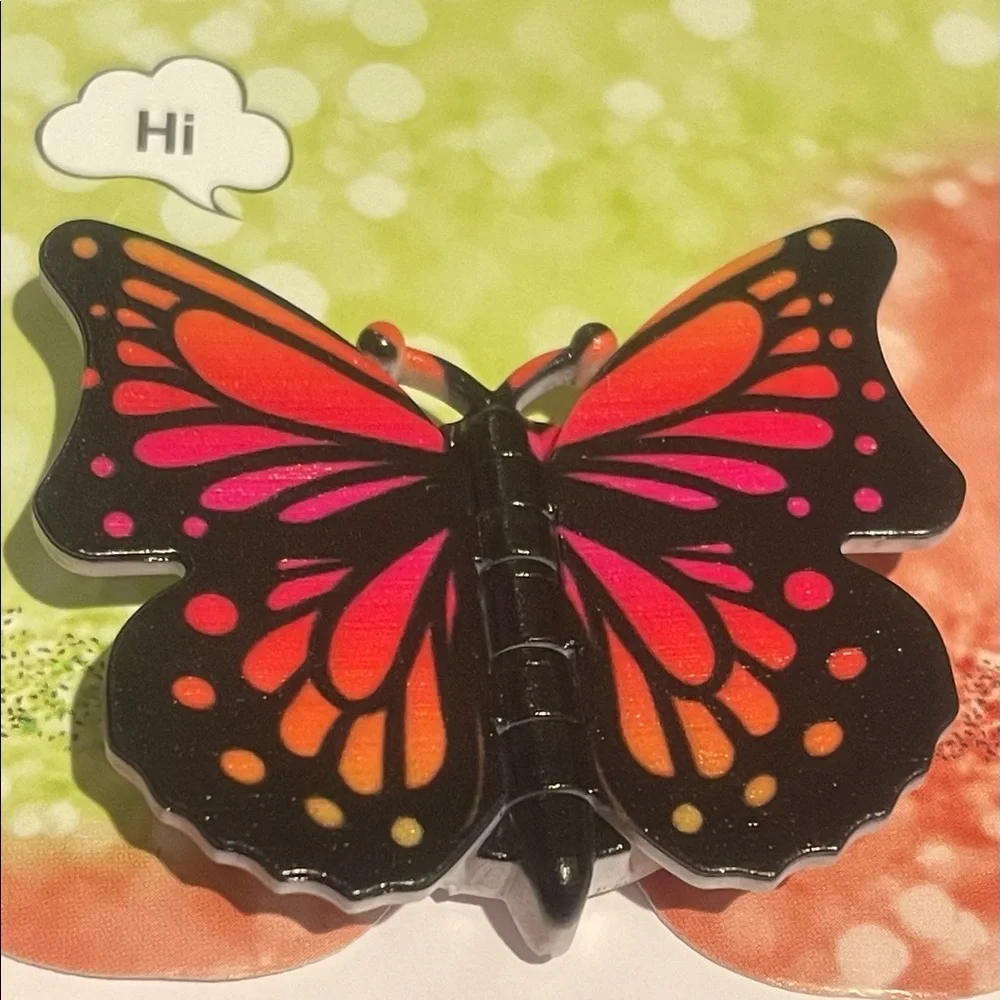 Butterfly pop socket